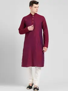 KISAH Mandarin Collar Straight Kurta