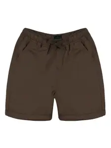 KiddoPanti Boys Mid-Rise Cotton Shorts