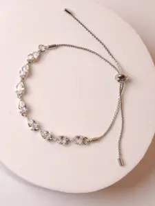 SALTY Silver-Plated Wraparound Bracelet