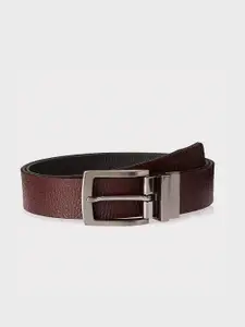 KAEZRI Men Leather Reversible Formal Belt