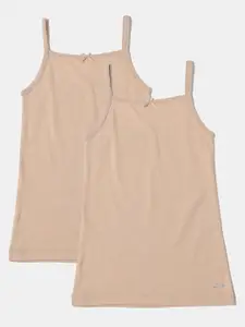 Jockey Girls Pack Of 2 Super Combed Cotton Camisole