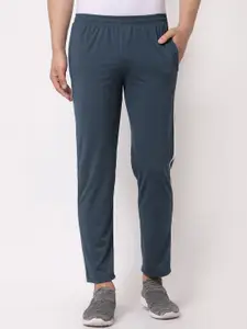 KLOTTHE Men Mid Rise Relaxed Fit Cotton Track Pants