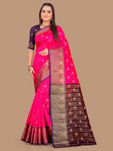 Indian Fashionista Woven Design Zari Art Silk Banarasi Saree