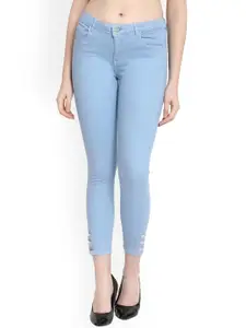 GUTI Women Stretchable Skinny Fit Jeans