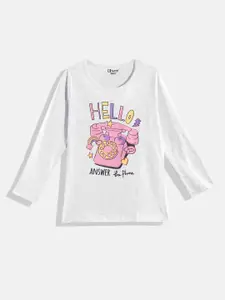 Eteenz Boys Pure Cotton Typography Printed T-shirt