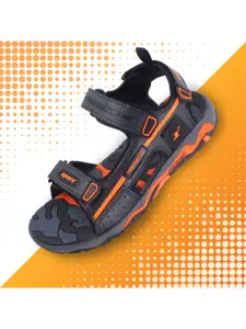 Sparx Men Textured Velcro Closure Sports Sandals