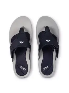 Adda Women Colourblocked Rubber Thong Flip-Flops