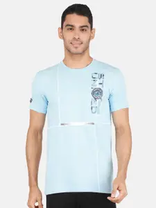 Monte Carlo Typography Printed Round Neck Cotton T-Shirt