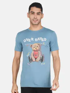 Monte Carlo Graphic Printed Slim Fit Cotton T-shirt