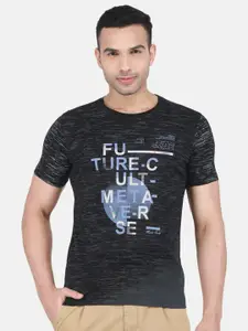 Monte Carlo Typography Printed Cotton T-shirt