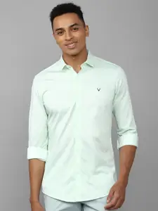 Allen Solly Men Pure Cotton Slim Fit Printed Casual Shirt