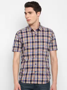 Red Chief Slim Fit Checked Cotton Casual Shirt