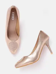 ELLE Women Embellished Party Slim Heel Pumps