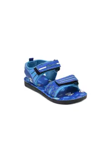 Ajanta Boys Printed Velcro Closure Sports Sandals