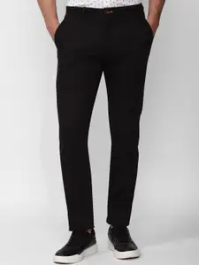 Peter England Casuals Men Slim Fit Mis-Rise Regular Trousers
