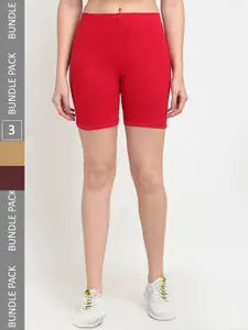 Jinfo Women Skinny Fit Sports Shorts