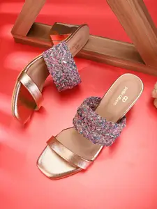 pelle albero Printed Block Heels