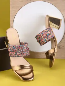 pelle albero Printed Block Heels