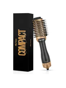 Alan Truman 6-In-1 Blow Styling Compact Blow Brush - Gold