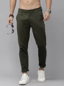 Roadster Men Comfort Regular Fit Chinos Trousers