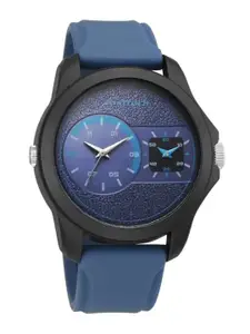 Fastrack Men Textured Dial & Straps Analogue Watch NP38042PP05