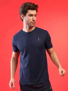 Campus Sutra Round Neck Dry Fit Running Sports T-shirt