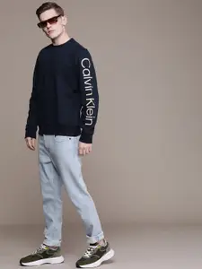 Calvin Klein Jeans Solid Knitted Sweatshirt