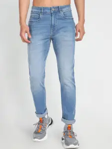 Flying Machine Men Slim Fit Light Fade Whiskers Jeans