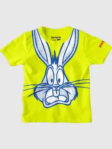 BONKIDS Boys Bugs Bunny Printed Cotton Casual T-Shirt