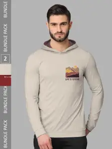 BULLMER Pack Of 2 Printed Long Sleeves T-shirt