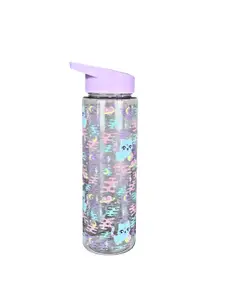 Smily Kiddos Kids Purple Printed Water Bottle 750 ml