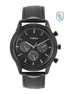 Timex Men Brass Dial & Straps Analogue Multi Function Watch TWEG185SMU04
