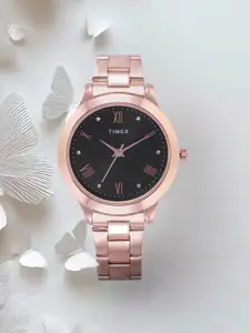 Timex Women Bracelet Style Straps Analogue Watch TWEL99SMU08