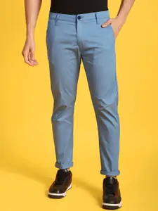 Flying Machine Men Mid-Rise Tapered Fit Chinos Trousers