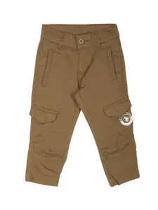 U.S. Polo Assn. Kids Boys Regular Fit Mid-Rise Cargos