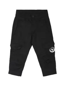 U.S. Polo Assn. Kids Boys Mid Rise Cargos Trousers