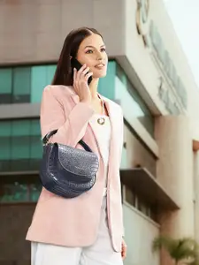 Allen Solly Women Textured Satchel