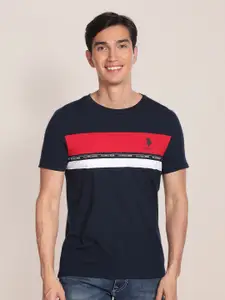 U.S. Polo Assn. Horizontal Stripes Cotton T-shirt