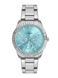 Timex E-Class Sport Collection Women Bracelet Style Multi Function Watch TWEL16800