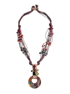 AAKRITI ART CREATIONS Brass-Plated Necklace