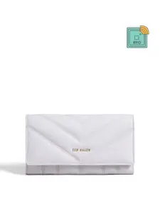 Ted Baker Women Quilted RFID Leather Envelope