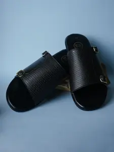 MONKSTORY Men Double Monk Comfort Sandals