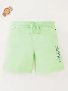 Ed-a-Mamma Boys Mid-Rise Cotton Shorts