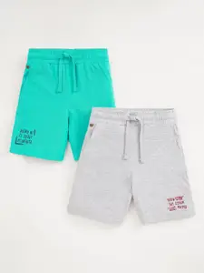 Ed-a-Mamma Boys Pack Of 2 Mid-Rise Above Knee Regular Shorts