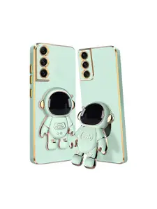 Karwan 3D Astronaut Holster Samsung S21FE Phone Back Case With Folding Stand