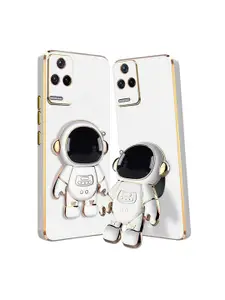 Karwan 3D Astronaut Holster Poco F4 Phone Back Case With Folding Stand