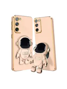 Karwan 3D Astronaut Holster Samsung S20FE Phone Back Case With Folding Stand