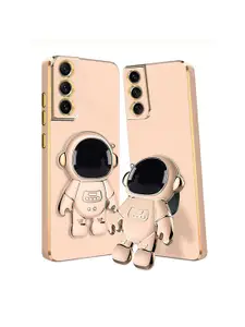 Karwan Samsung S21 FE Mobile Back Case With Astronaut Holster Stand