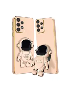 Karwan 3D Astronaut Holster Samsung A32 Phone Back Case With Folding Stand