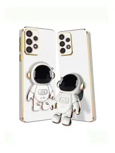 Karwan 3D Astronaut Holster Samsung A33 Phone Back Case With Folding Stand